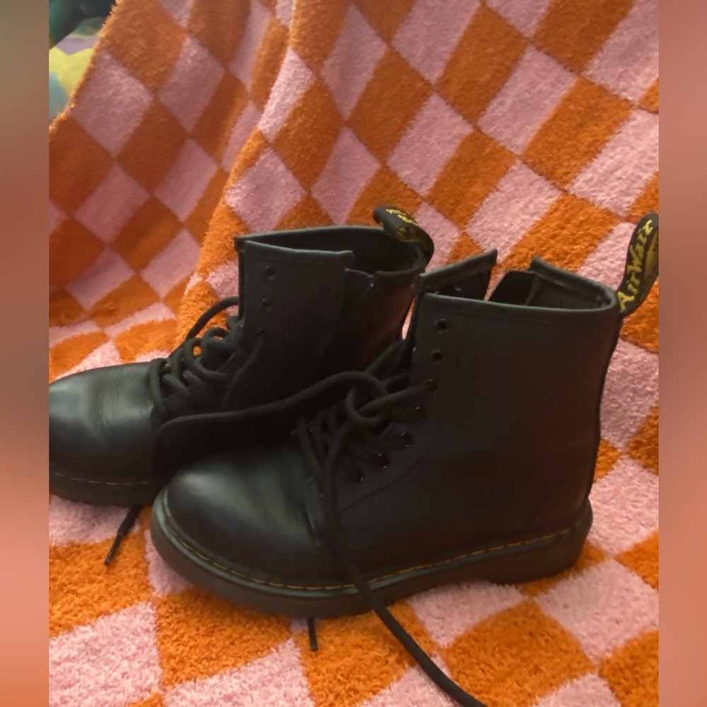 Dr. Martens Kids Black Boots